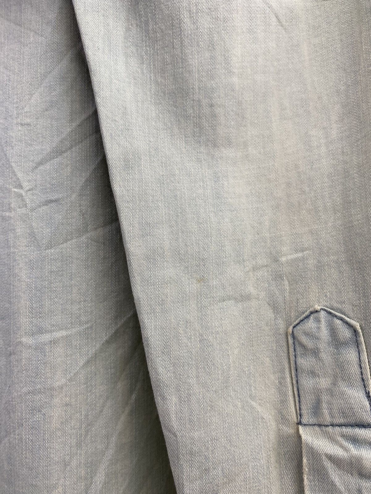 Sasquatchfabrix SS11 Sasquatchfabrix "Zearchy" Distressed Denim Shirt Size US S / EU 44-46 / 1 - 17 Thumbnail