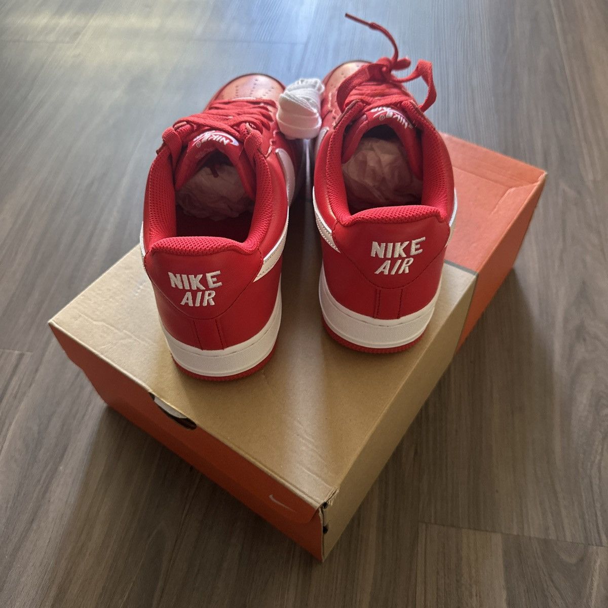 Nike Nike Air Force 1 Low Color of the Month University Red US 9 Size US 9 / EU 42 - 3 Thumbnail