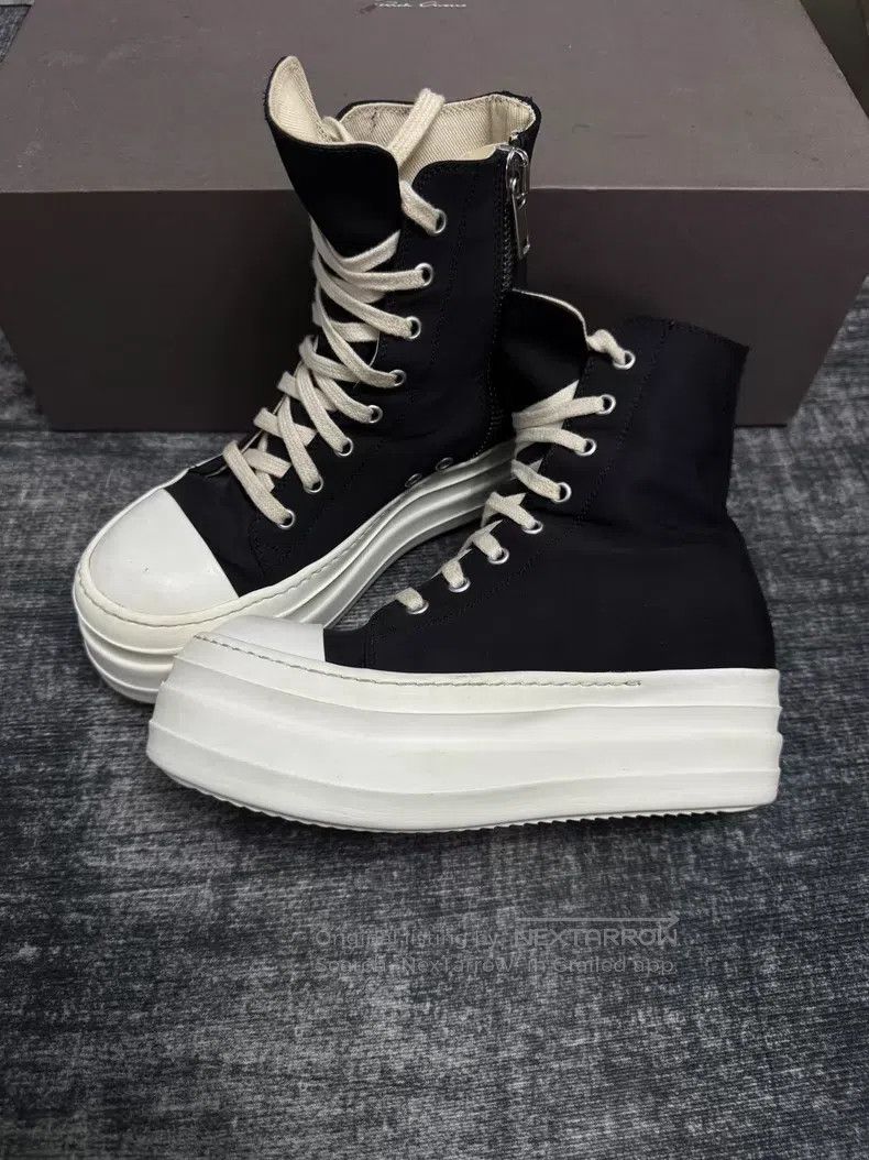 Rick Owens Rick Owens Big Converse with thick sole shoes Size US 6 / IT 36 - 1 Thumbnail
