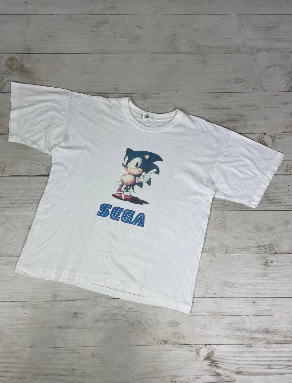 Other Vintage Sega Sonic The Hedgehog T-Shirt 90s Game Promo Size US L / EU 52-54 / 3 - 1 Thumbnail