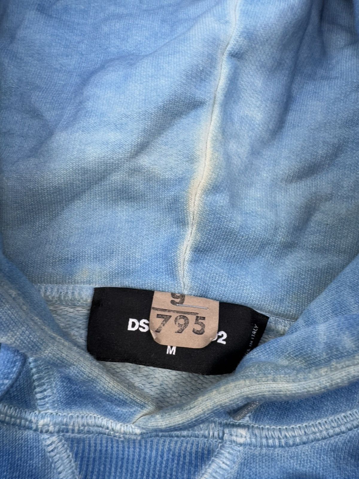 Dsquared2 Distressed D2 GOTH FOAM Hoodie Size US M / EU 48-50 / 2 - 5 Thumbnail