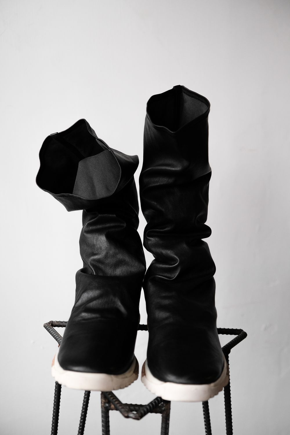 Hood Rubber × Rick Owens Rick Owens × Hood Rubber Company Dirt Grafton Sock Boots Size US 11 / EU 44 - 2 Thumbnail