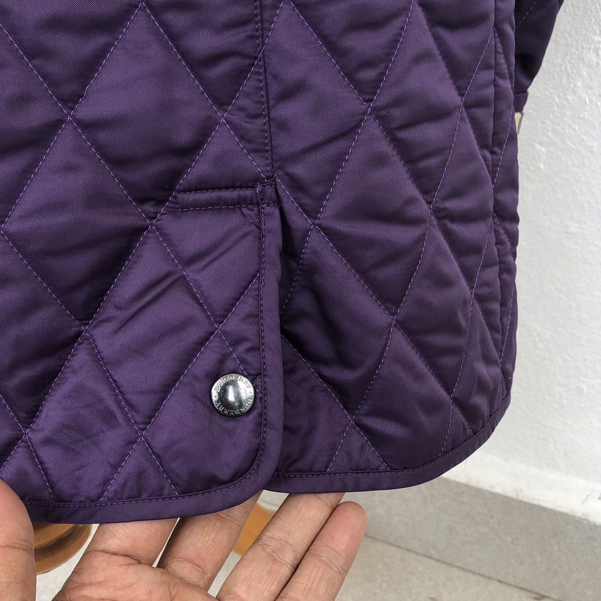 Burberry Burberry London Diamond Quilted Lined Novacheck Jacket Size M / US 6-8 / IT 42-44 - 21 Thumbnail