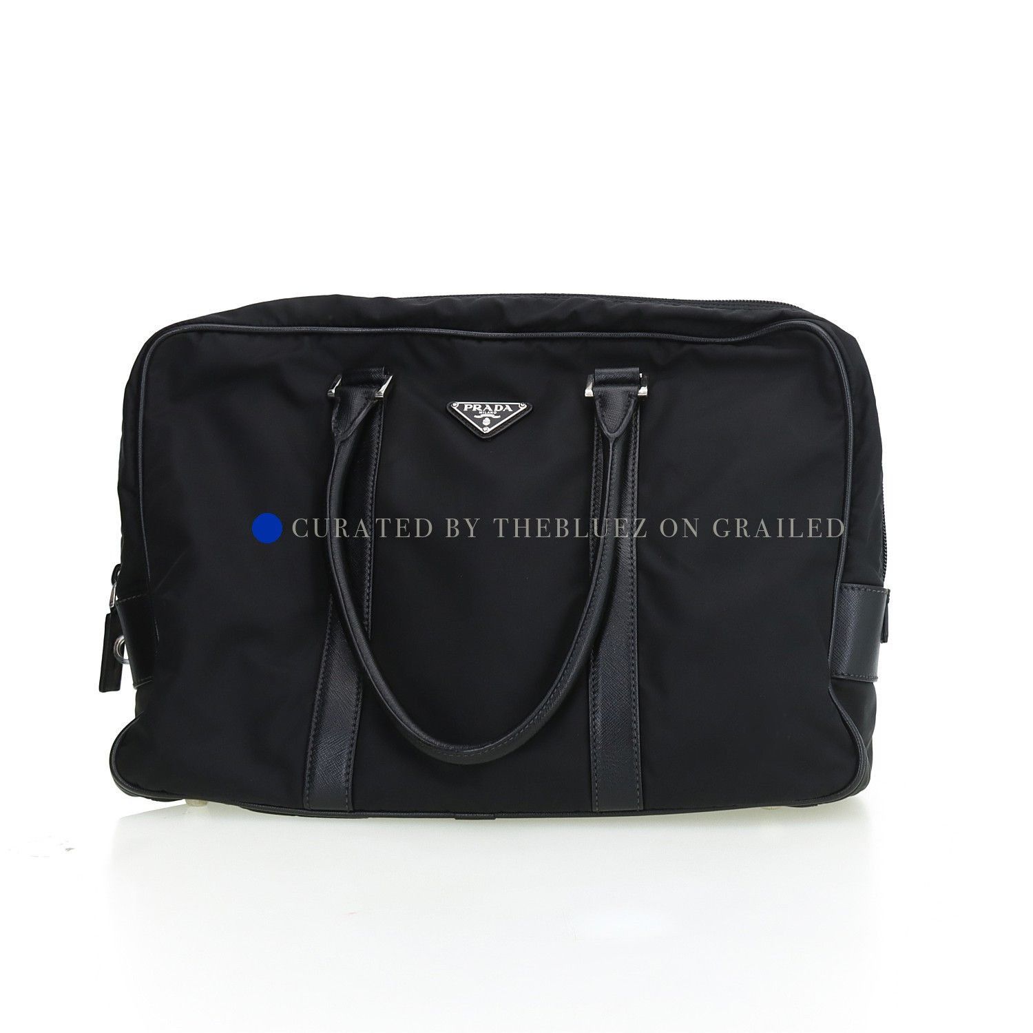 Prada Black Nylon Travel Duffle Bag Size ONE SIZE - 1 Thumbnail