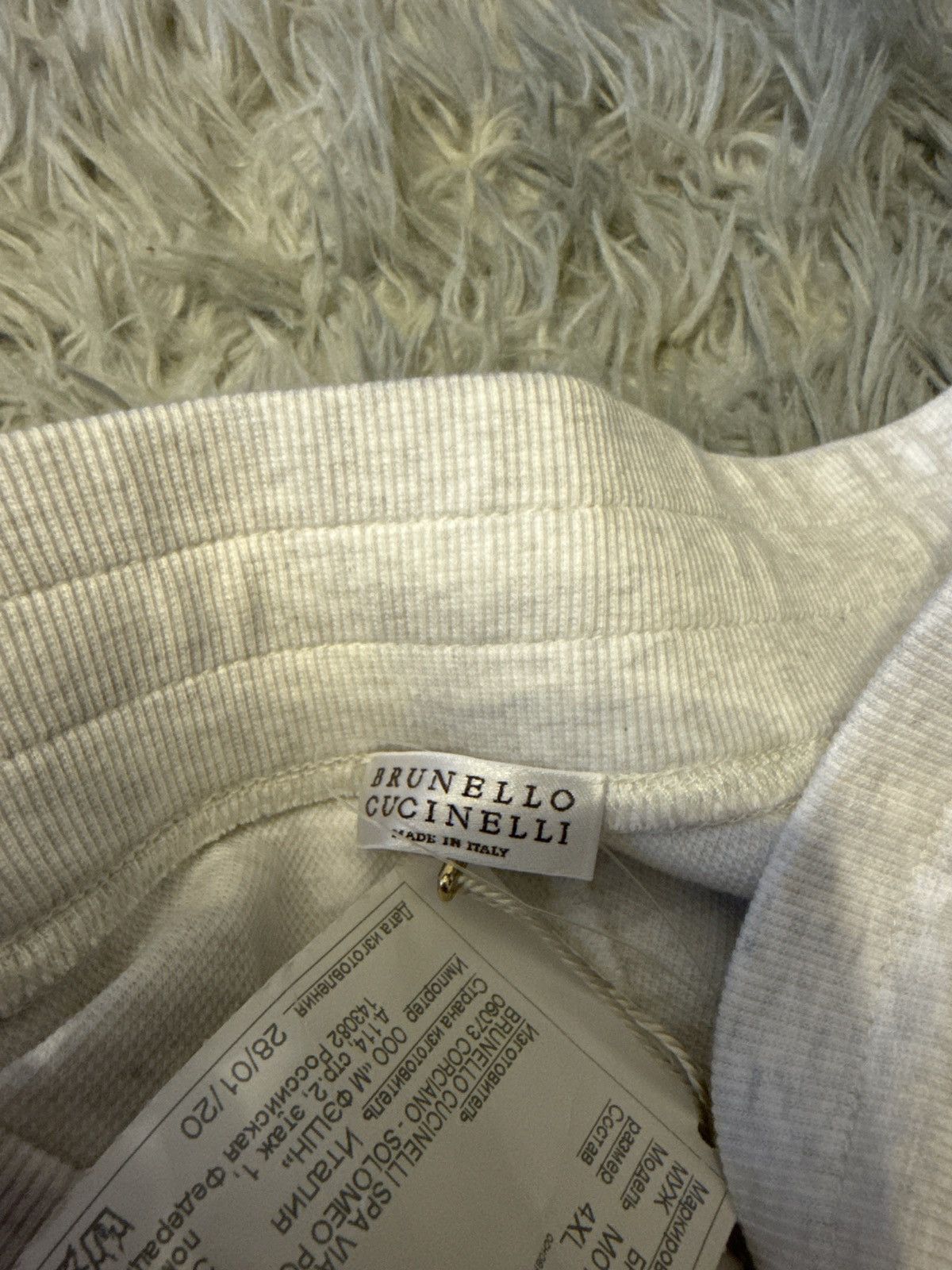 Brunello Cucinelli sweatpants with velvet part Size US 40 / EU 56 - 5 Thumbnail