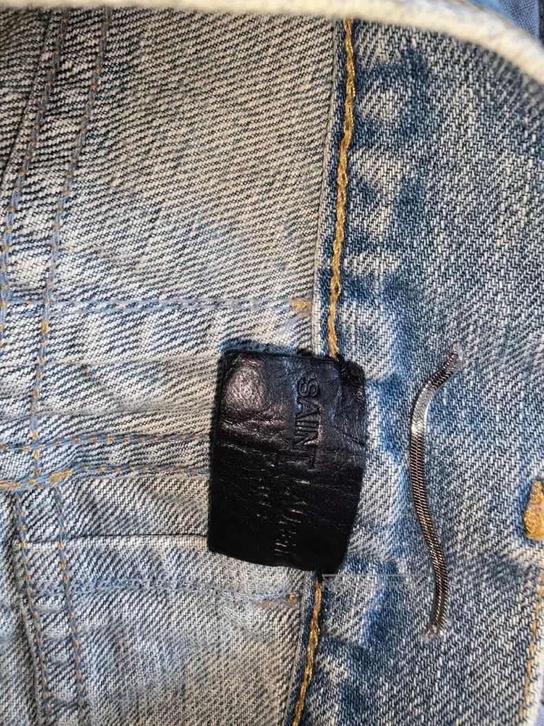 Saint Laurent Paris Saint Laurent Slim Fit Ripped Jeans. Size US 32 / EU 48 - 3 Thumbnail