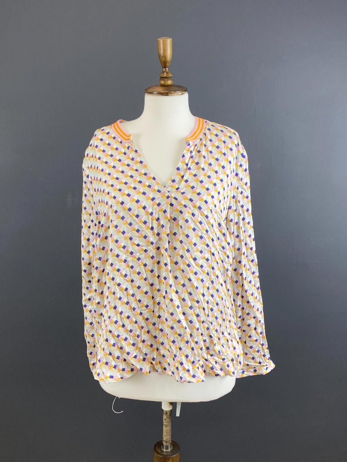 Designer Emily Van Den Bergh Multicolor Blouse Shirt Size 44 / L Size M / US 6-8 / IT 42-44 - 1 Thumbnail