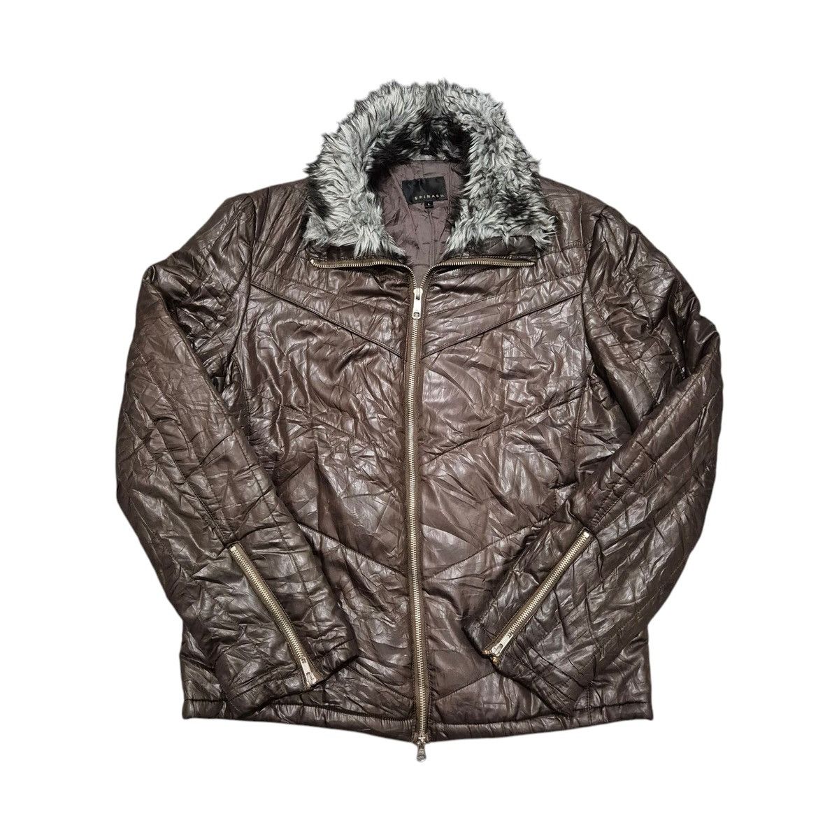 14th Addiction × If Six Was Nine × Le Grande Bleu (L.G.B.) Spinash fur jacket Size US L / EU 52-54 / 3 - 2 Thumbnail