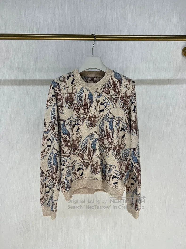 Hermes Hermes “Zouaves and Dragoons” Sweatshirt Size XS / US 0-2 / IT 36-38 - 1 Thumbnail