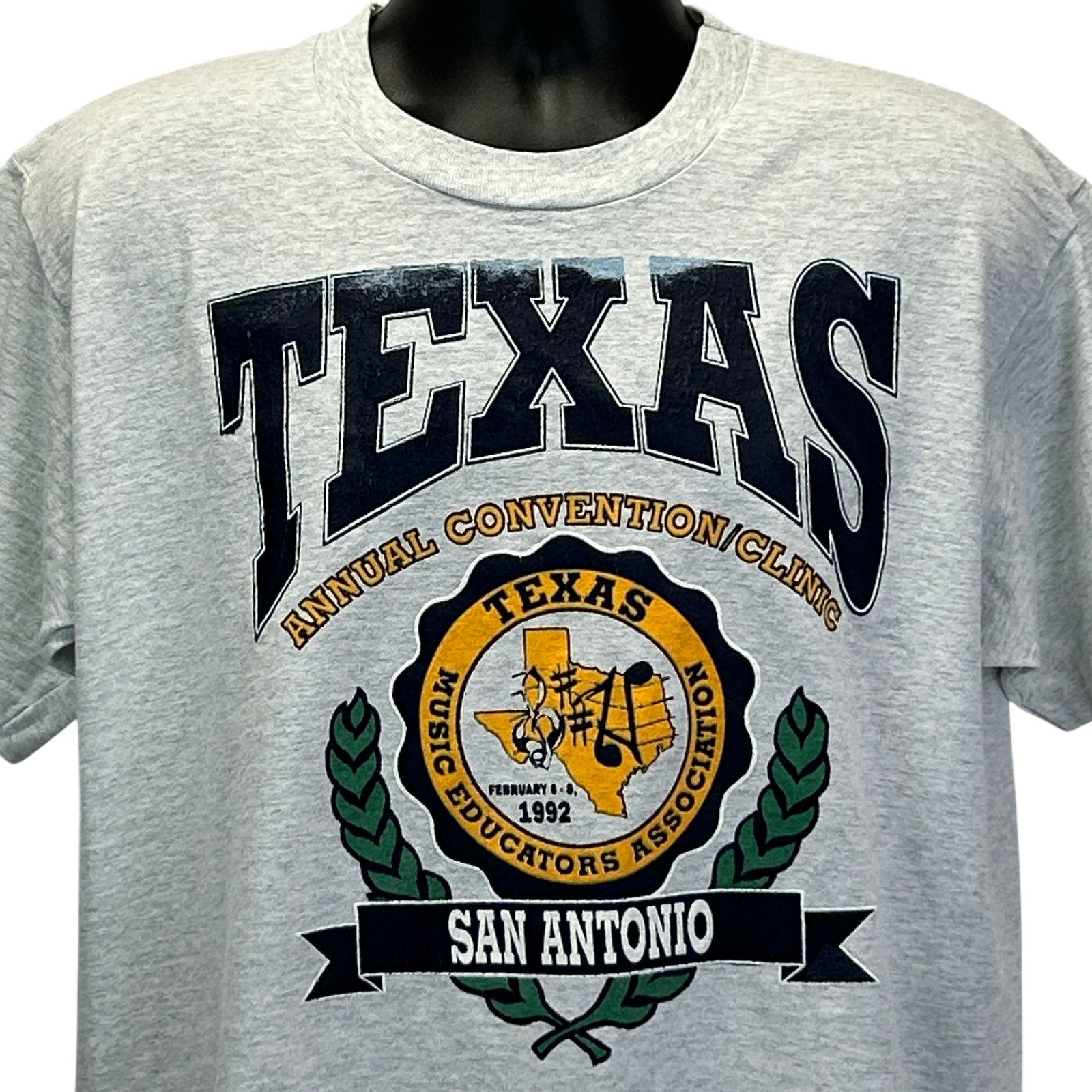 Vintage Vintage 90s Texas Music Educators Association T Shirt XL Size US XL / EU 56 / 4 - 1 Thumbnail