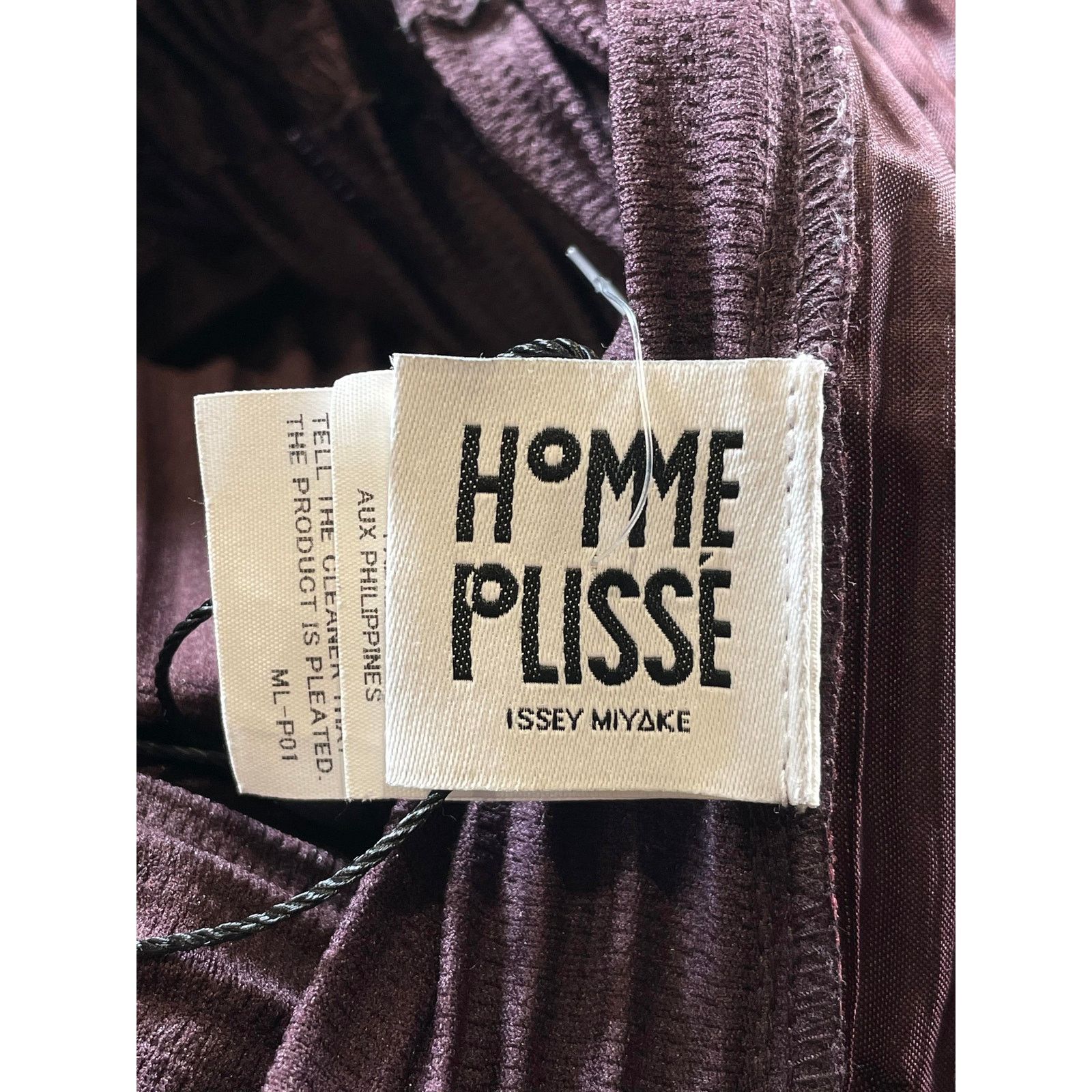 Issey Miyake Issey Miyake Pleated Purple Shorts Size US 36 / EU 52 - 2 Thumbnail