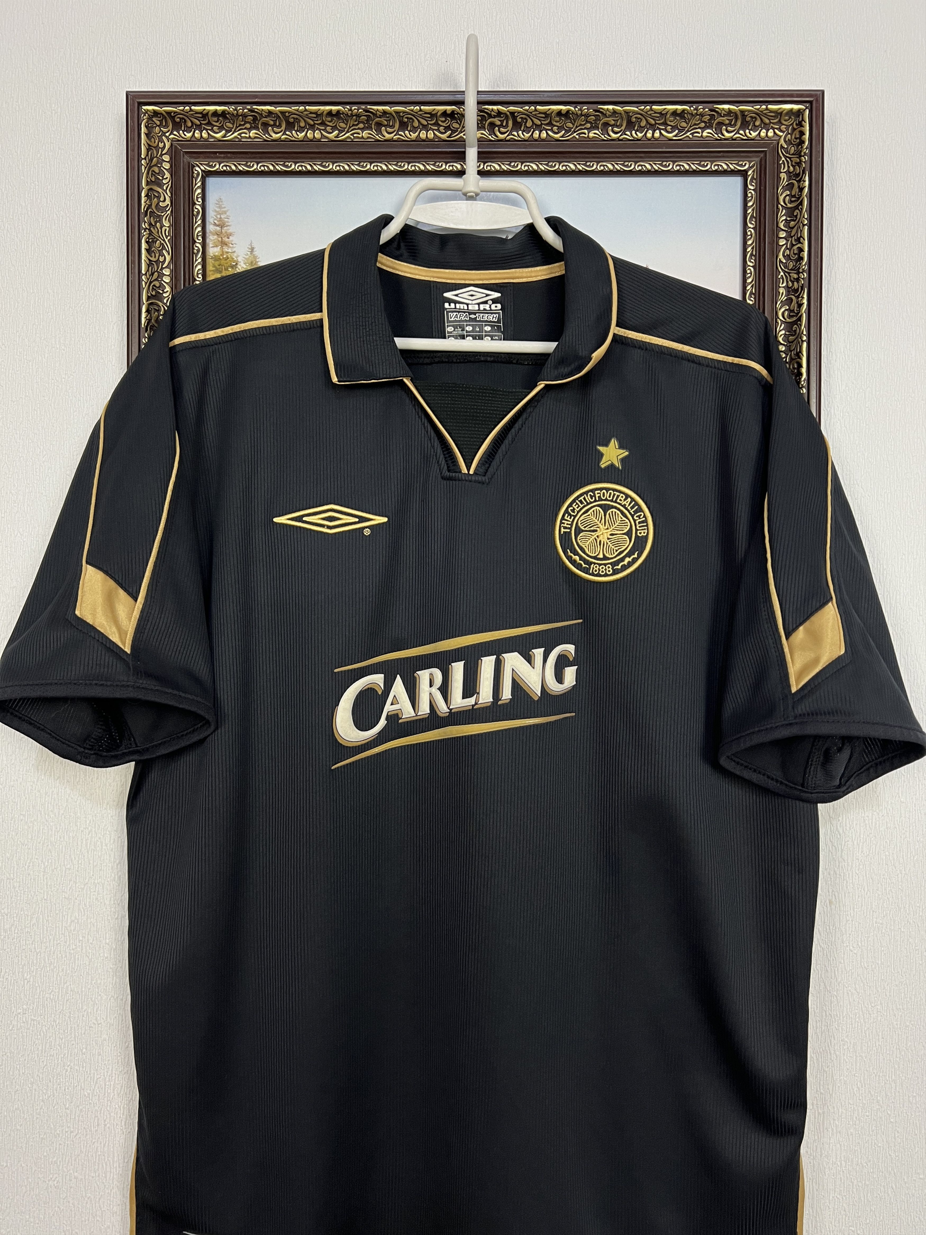 Umbro Celtic Away football shirt 2003 Soccer Umbro Jersey Mens Size US L / EU 52-54 / 3 - 2 Thumbnail