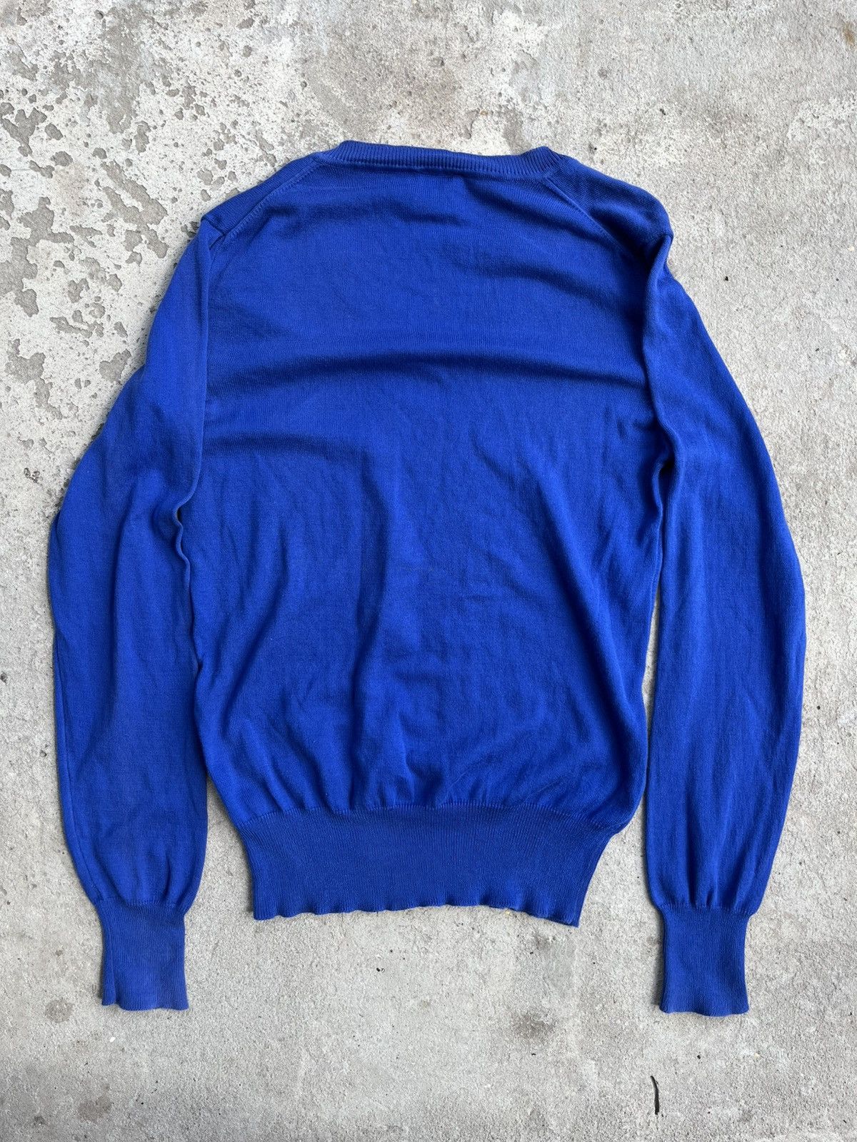 Vivienne Westwood SS15 Vivienne Westwood Orb Logo V-Neck Sweater Jumper Size US S / EU 44-46 / 1 - 13 Thumbnail