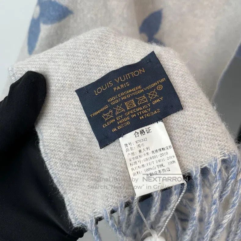 Louis Vuitton Louis Vuitton Cashmere scarf Size ONE SIZE - 8 Thumbnail