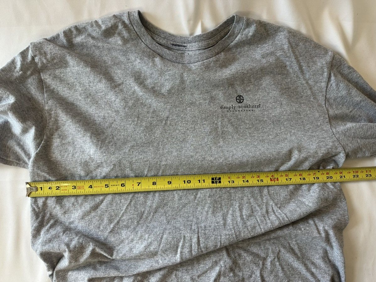 Other Simply Southern Shirt Women L Gray Long Sleeve Raised On Size L / US 10 / IT 46 - 4 Thumbnail