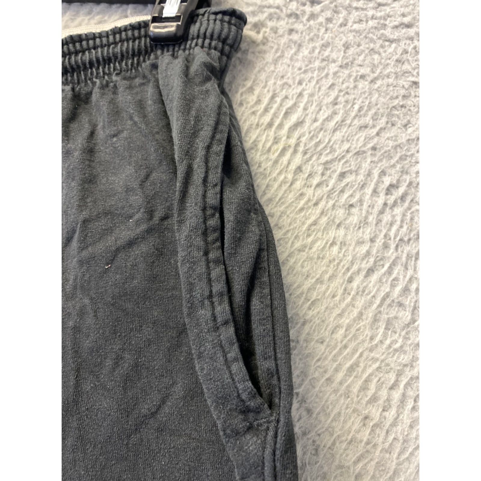 Champion VINTAGE Champion Unisex Adult Athletic Shorts M Black Cotton Sports Workout Gym Running Size 32" / US 10 / IT 46 - 4 Thumbnail