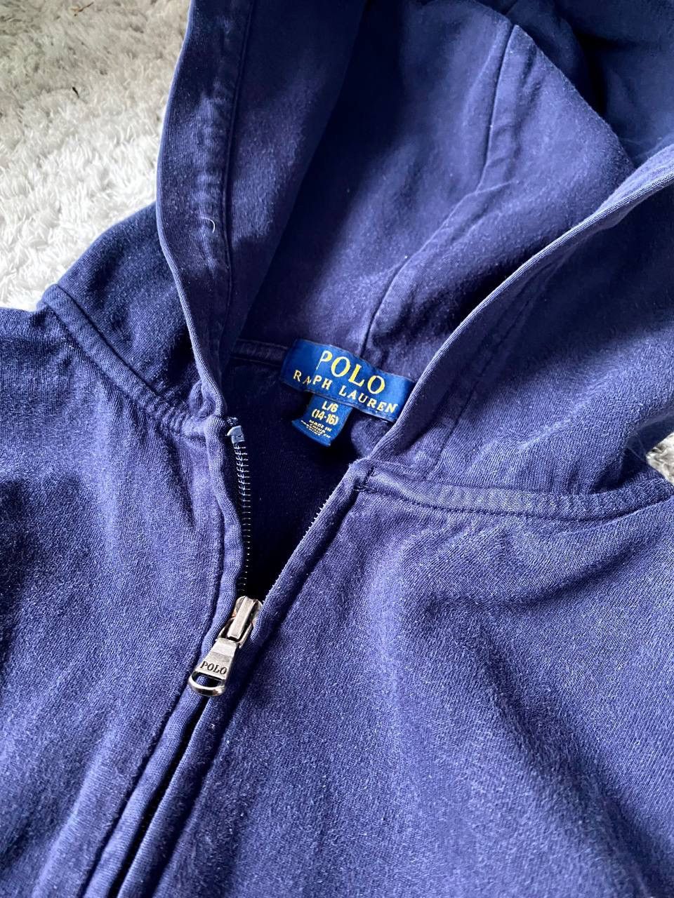 Polo Ralph Lauren × Vintage 00s Polo Ralph Lauren Zip-Hoodie Streetwear Vintage Logo Y2k Size M / US 6-8 / IT 42-44 - 5 Thumbnail