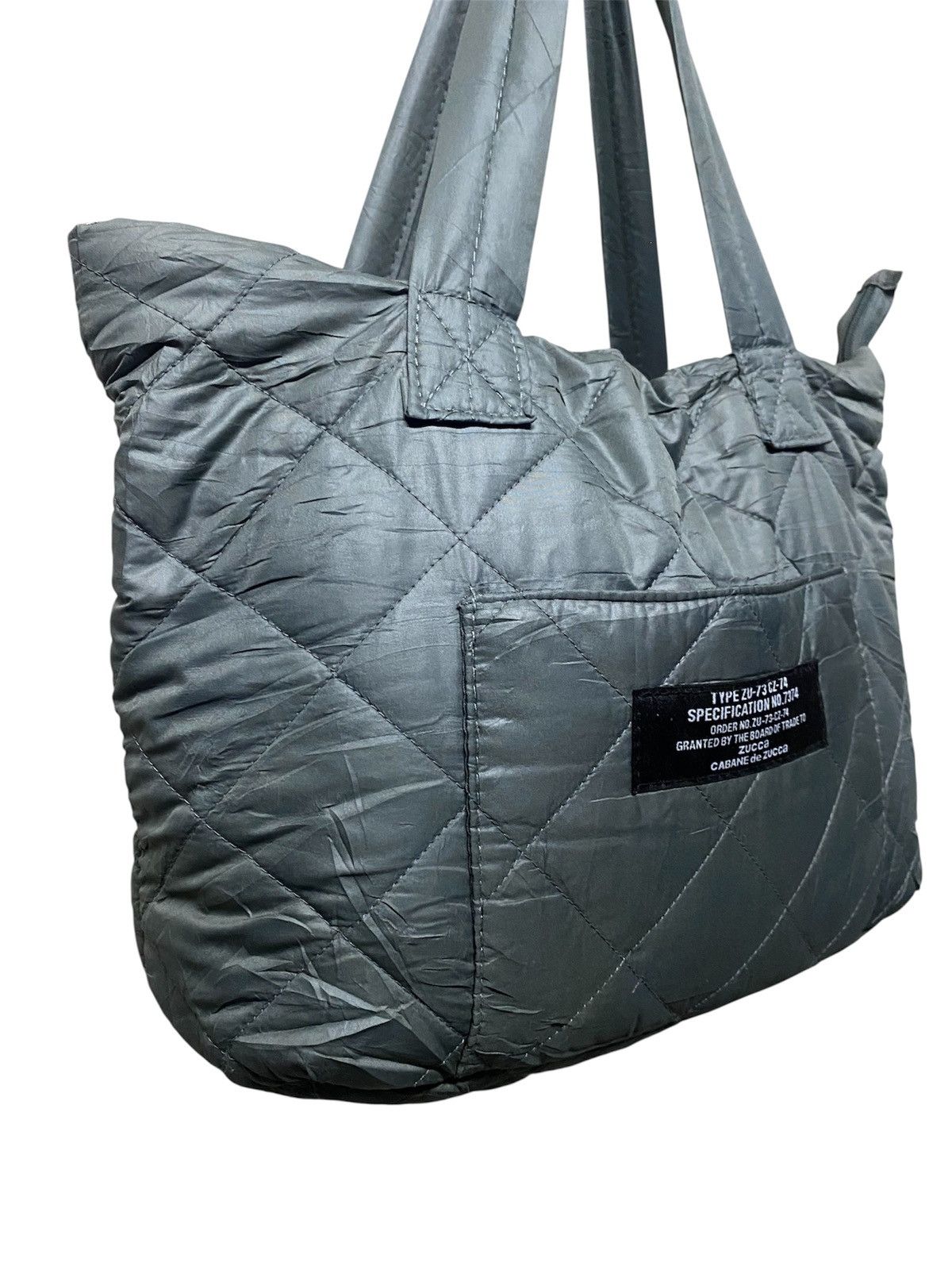 CABANE de ZUCCa Cabane de Zucca Quilted Puffer Tote Bag Size ONE SIZE - 2 Thumbnail