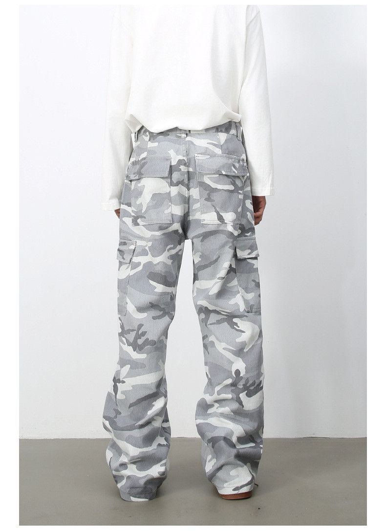 Japanese Brand Vintage loose high street camouflage cargo jeans Size US 32 / EU 48 - 5 Thumbnail