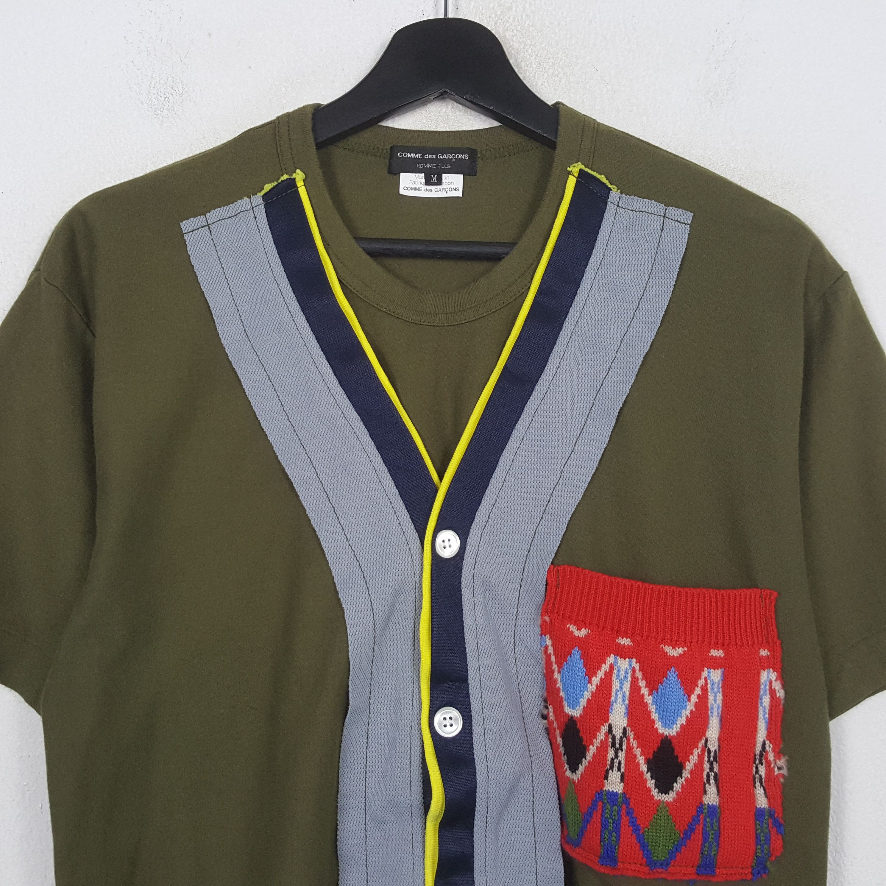 Comme des Garcons Comme Des Garcons Japanese Brand Rare Design Tshirt C299N48 Size US M / EU 48-50 / 2 - 2 Thumbnail