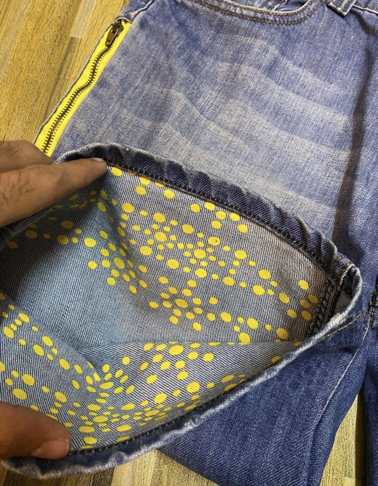 Fragment Design Levis Fenon by Fragment design Iconic Logo Studded short Size US 33 - 7 Thumbnail