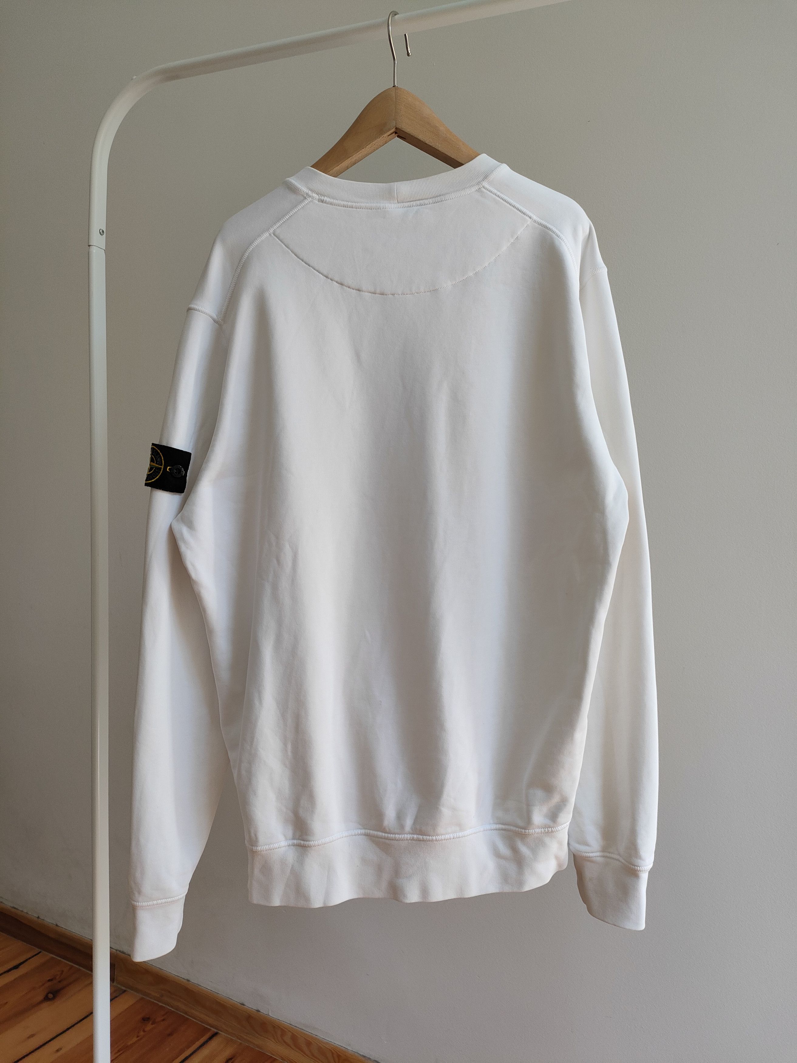 Stone Island Stone Island White Crewneck Size US XL / EU 56 / 4 - 2 Thumbnail
