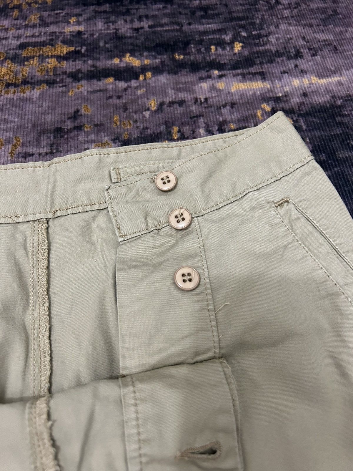 Zucca zucca travail open button front rise shortpans Size US 29 - 10 Thumbnail