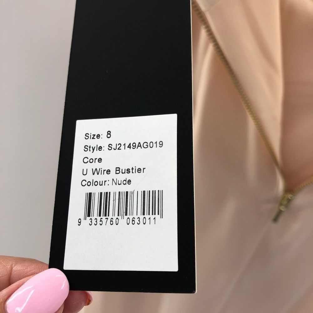 Other Bustier Draped Maxi Dress in Nude Shona Joy 4 Size S / US 4 / IT 40 - 8 Thumbnail