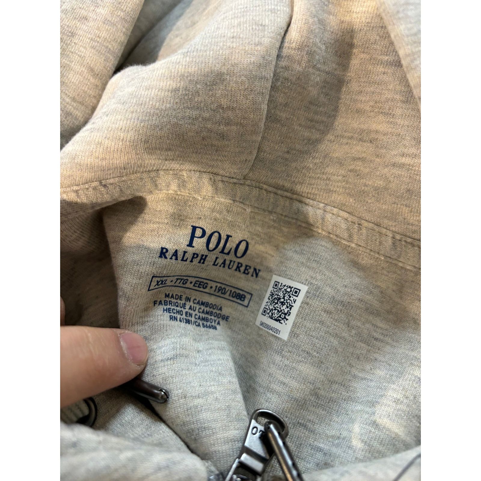 Polo Ralph Lauren Polo Zip Up grey New XXL With Tags Size US XXL / EU 58 / 5 - 2 Thumbnail