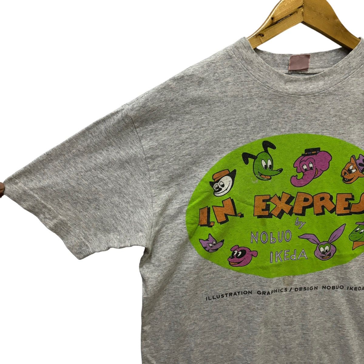 Vintage Vintage Art by Nobuo Ikeda Graphic Tshirt Size US L / EU 52-54 / 3 - 6 Thumbnail