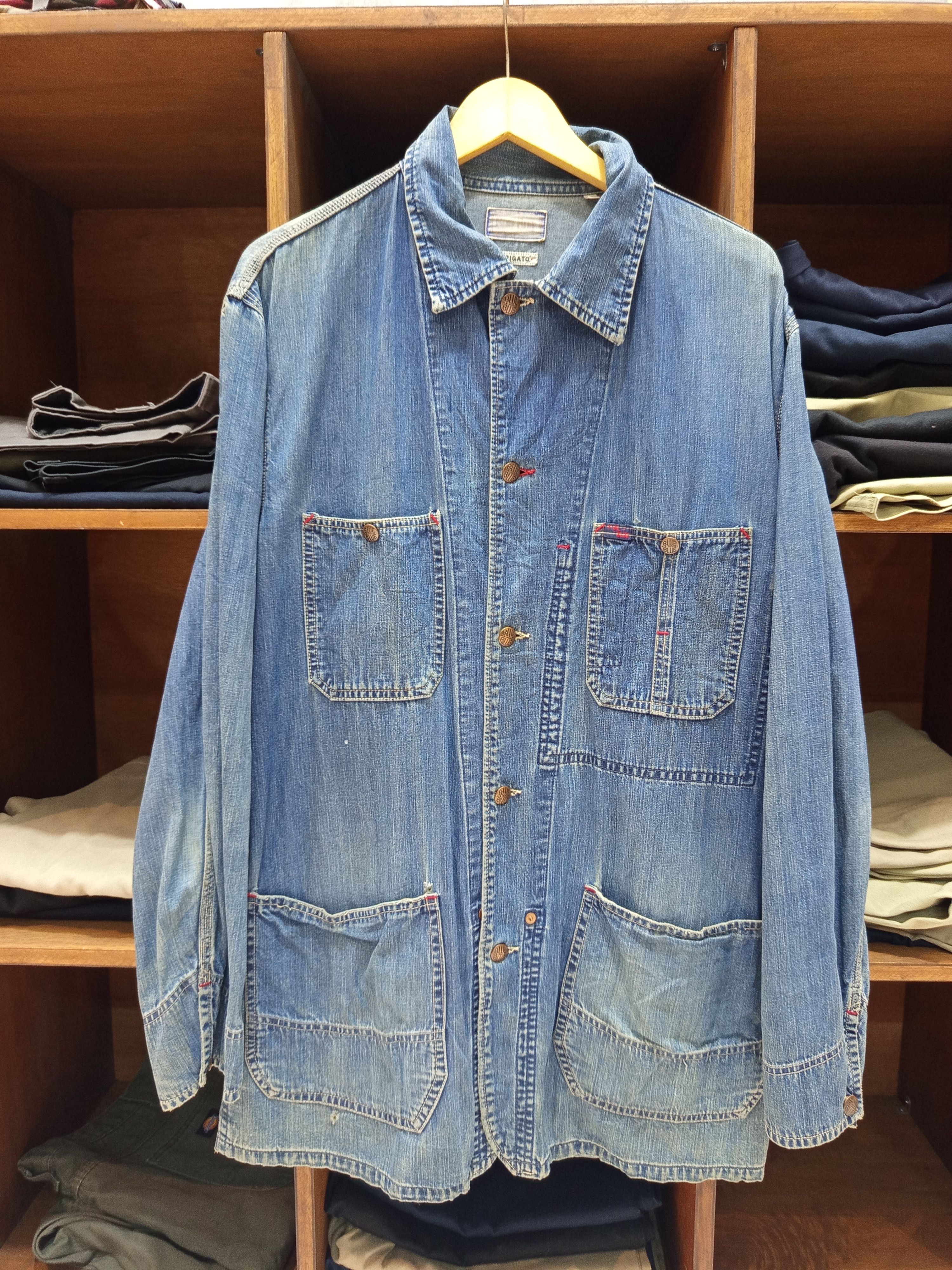 Blue Blue Japan Blue Blue Arigato Chore Jacket Size US XL / EU 56 / 4 - 1 Thumbnail