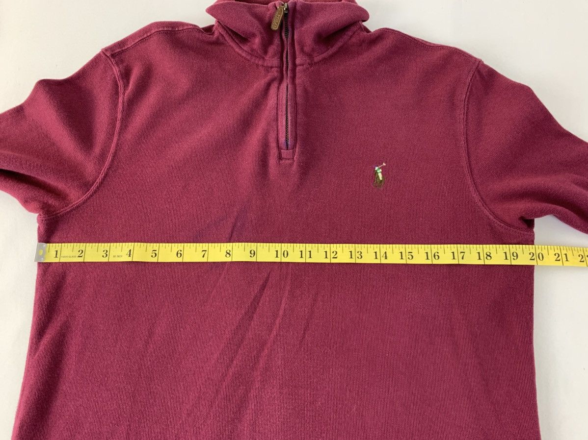 Polo Ralph Lauren 90s Polo Ralph Lauren Sweater Half Zipper Embroidery Logo Size US M / EU 48-50 / 2 - 8 Thumbnail
