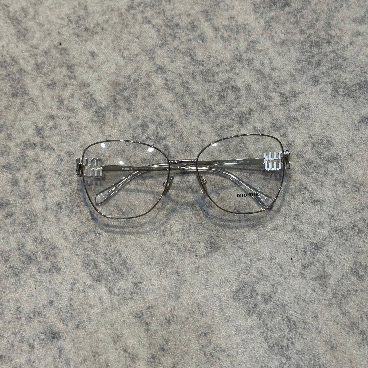 Miu Miu MIU MIU MU 50XV 1BC1O1 Sunglasses Size ONE SIZE - 6 Thumbnail