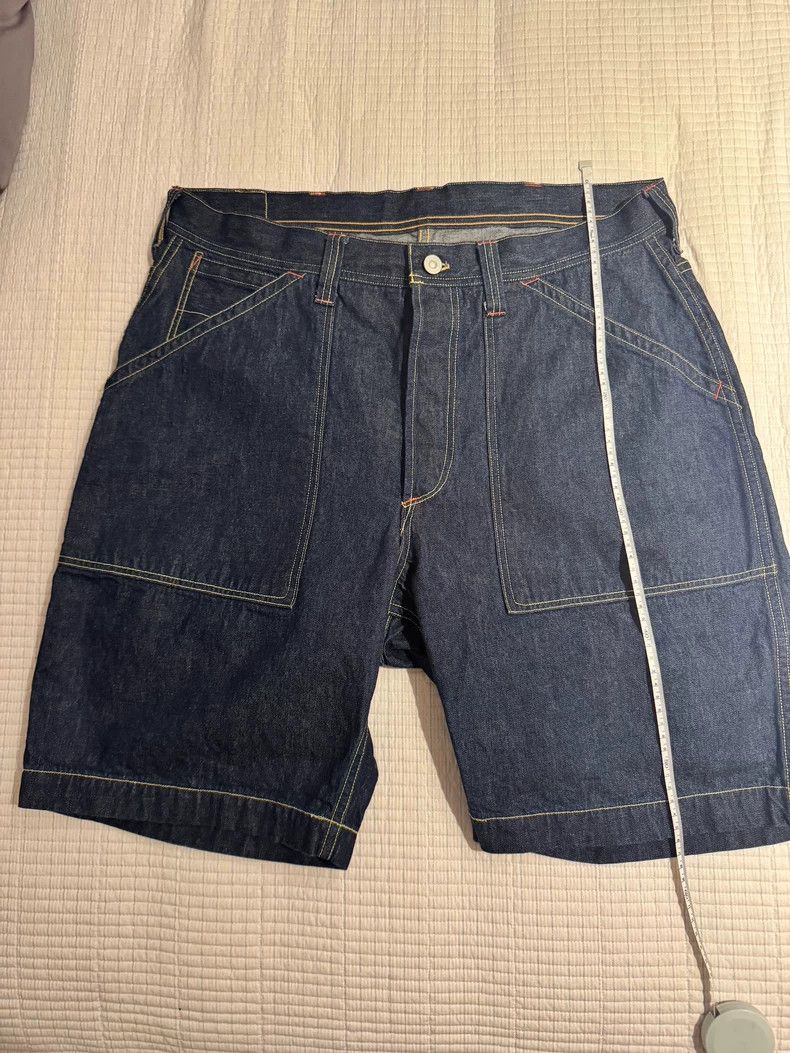 Freewheelers Freewheelers Blue-dyed Paris-buttoned shorts Size US 34 / EU 50 - 5 Thumbnail