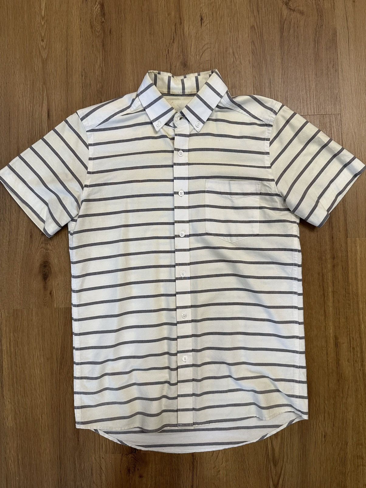 Saturdays NYC Saturdays NYC - Short sleeve button up Striped Size US S / EU 44-46 / 1 - 1 Thumbnail