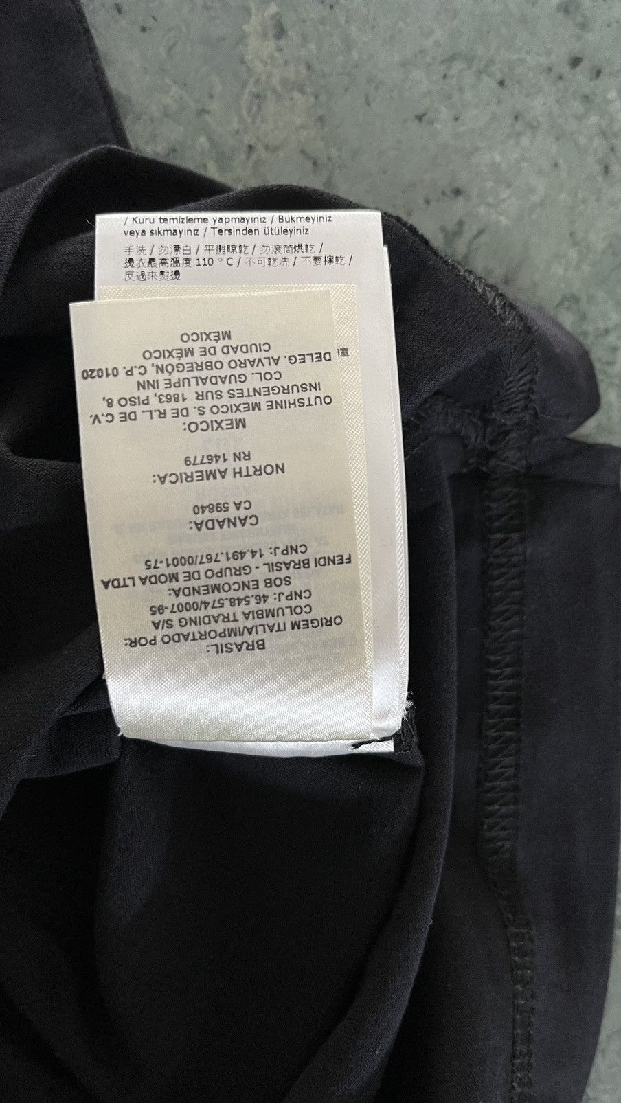 Fendi Fendi FF logo tshirt big leather logo New with tags Size US S / EU 44-46 / 1 - 7 Thumbnail