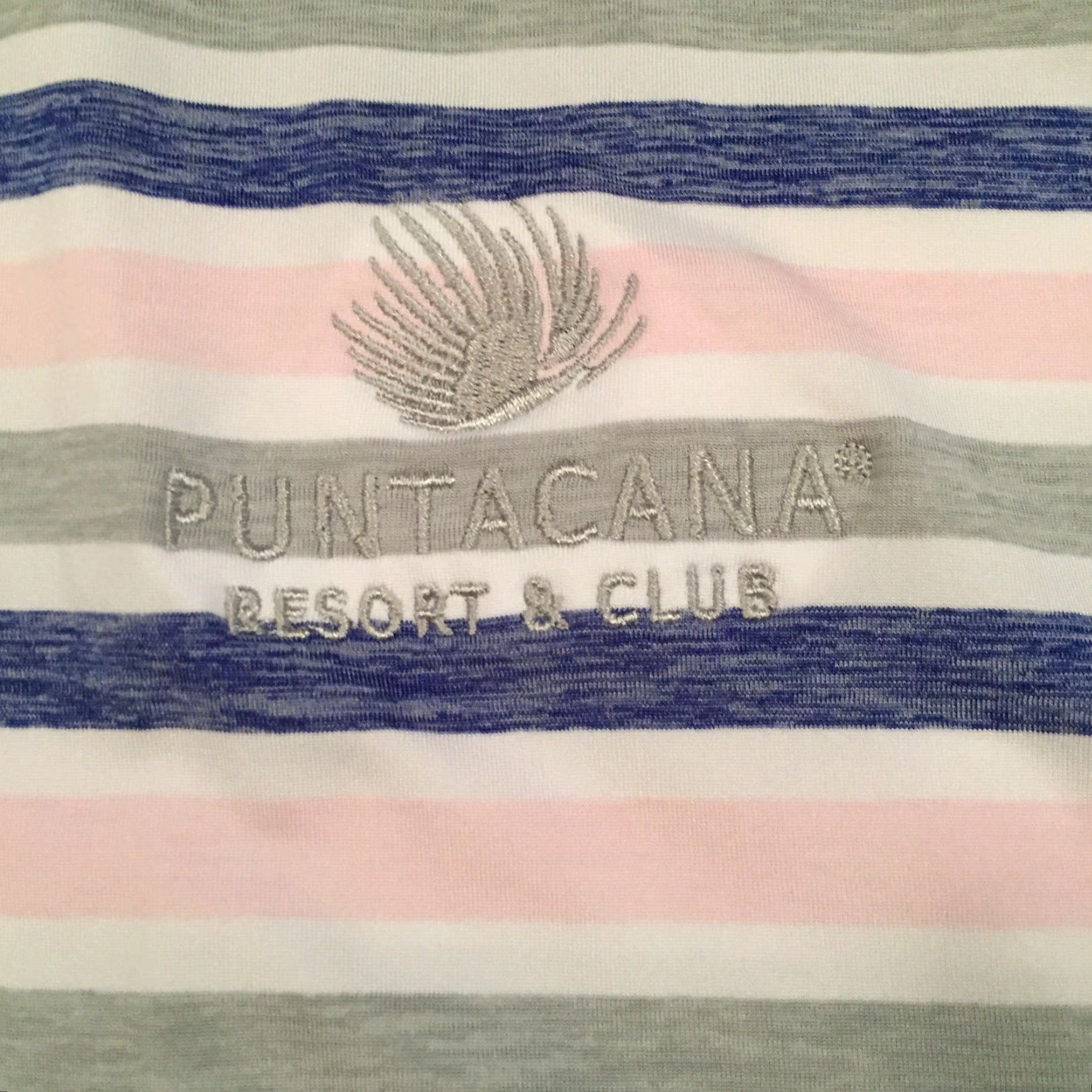 Footjoy FootJoy Polo Shirt Mens M Short Sleeve Striped Pink Blue Pattern Collared Polyester Blend Shirt Mens Size US M / EU 48-50 / 2 - 4 Thumbnail
