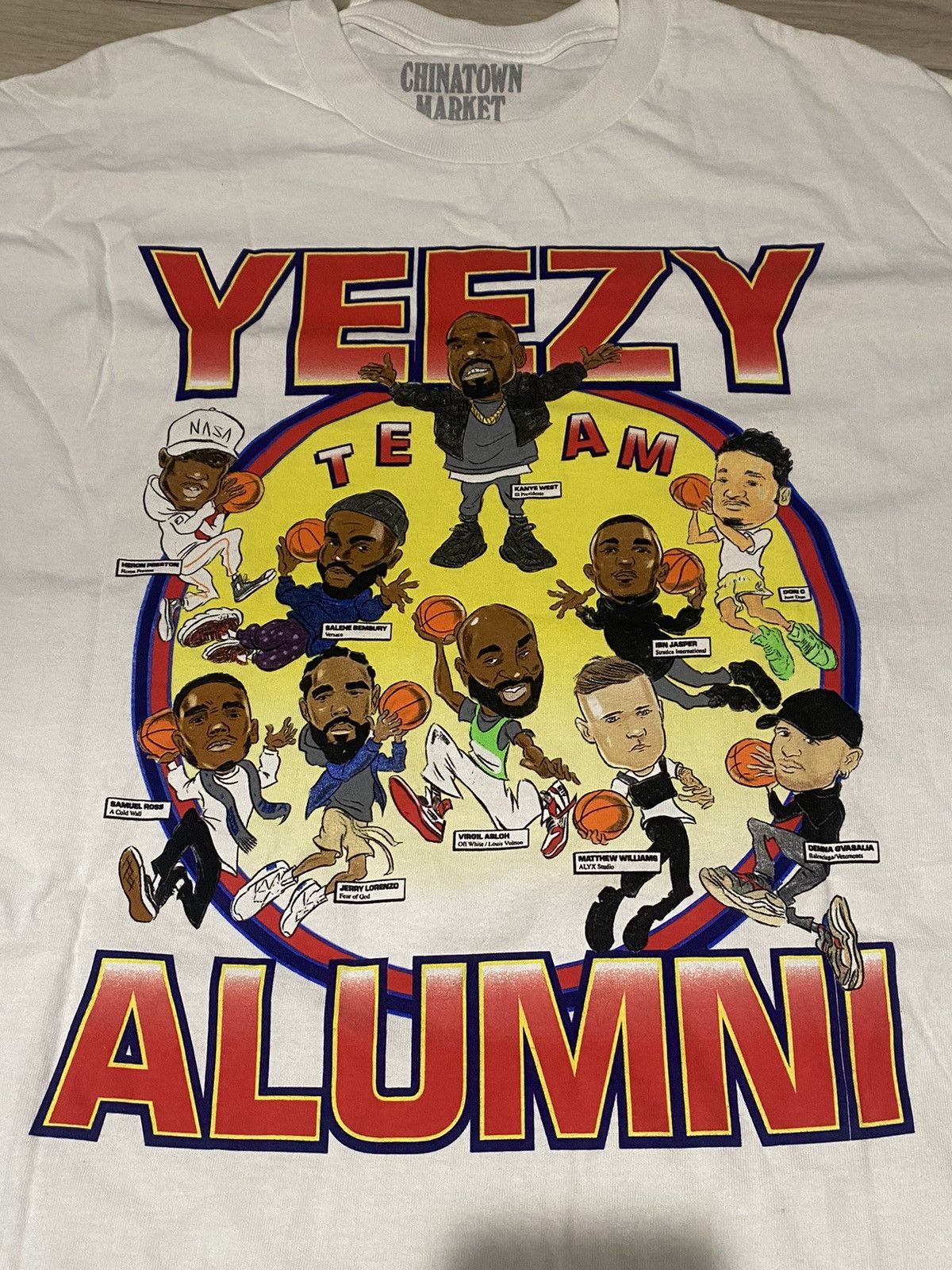 Other Chinatown Market Yeezy Alumni T-Shirt Size US XL / EU 56 / 4 - 2 Thumbnail