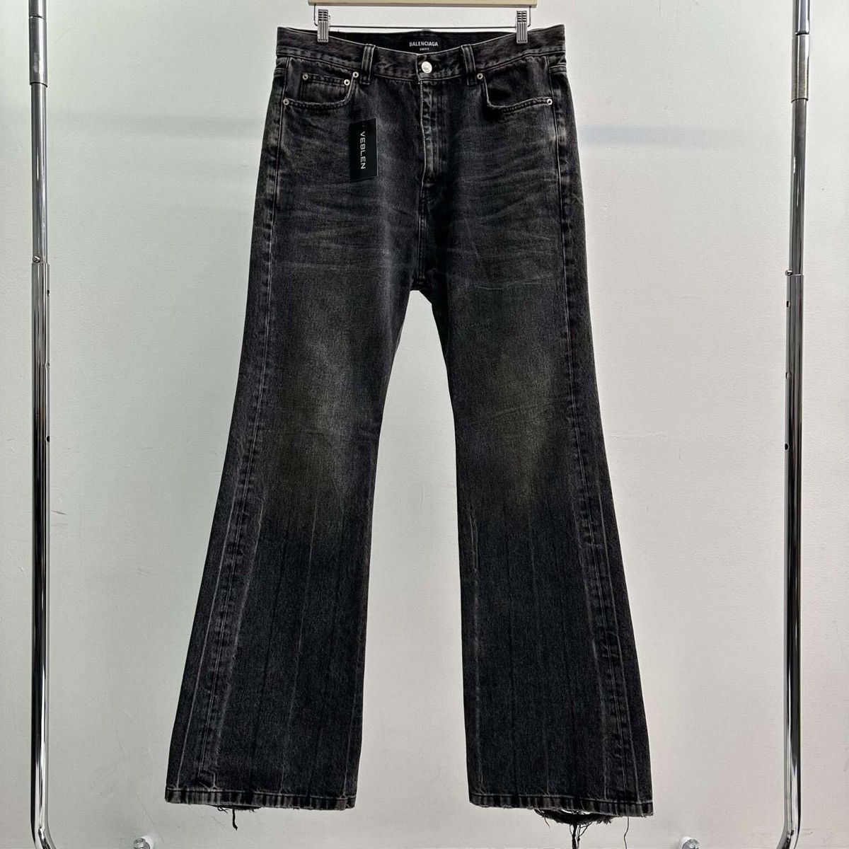 Balenciaga Balenciaga Lost Tape Flared Jeans | Grailed