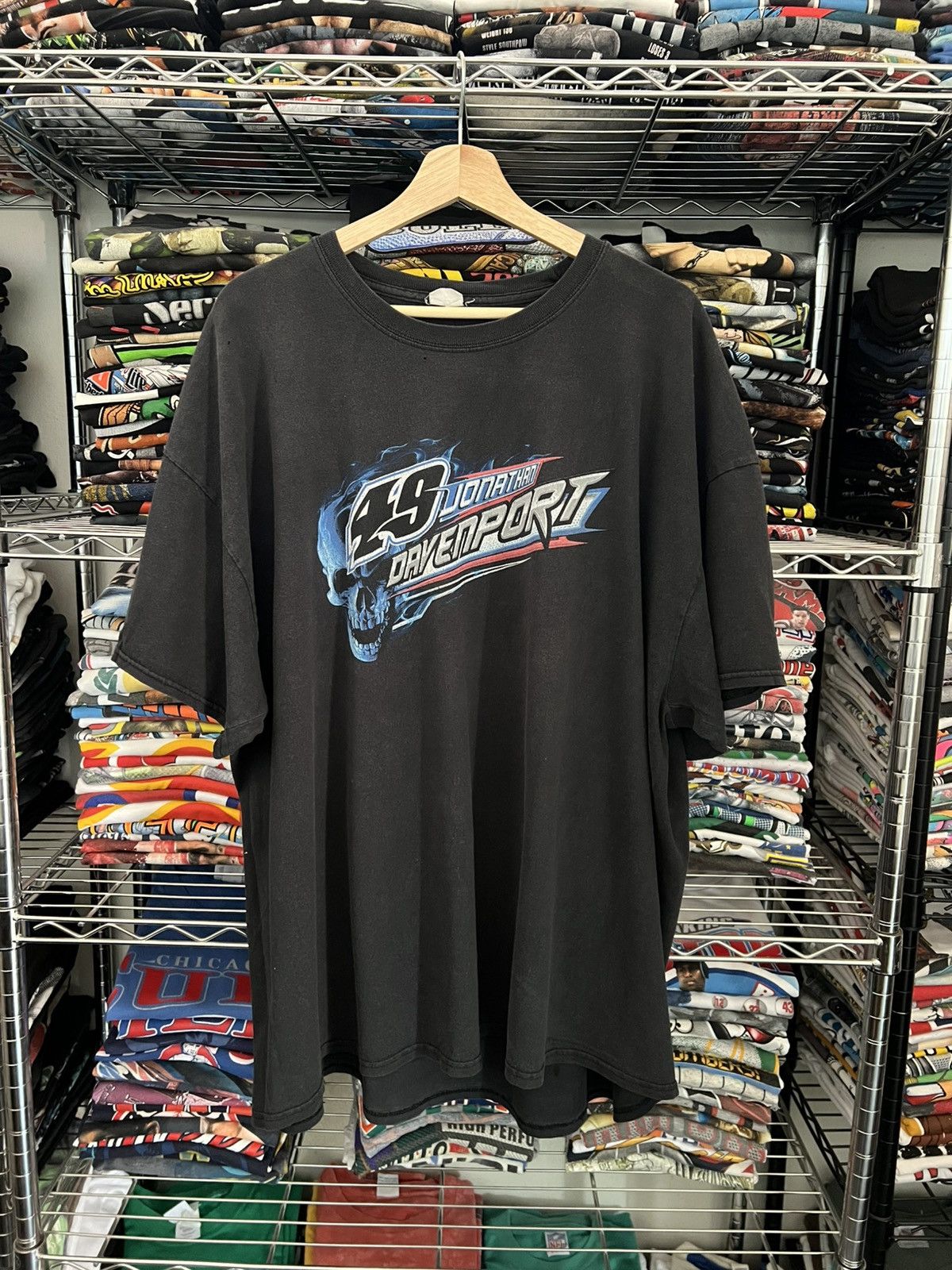 NASCAR Jonathan Davenport Superman 49 Racing Nascar Tee Size US XXL / EU 58 / 5 - 2 Thumbnail