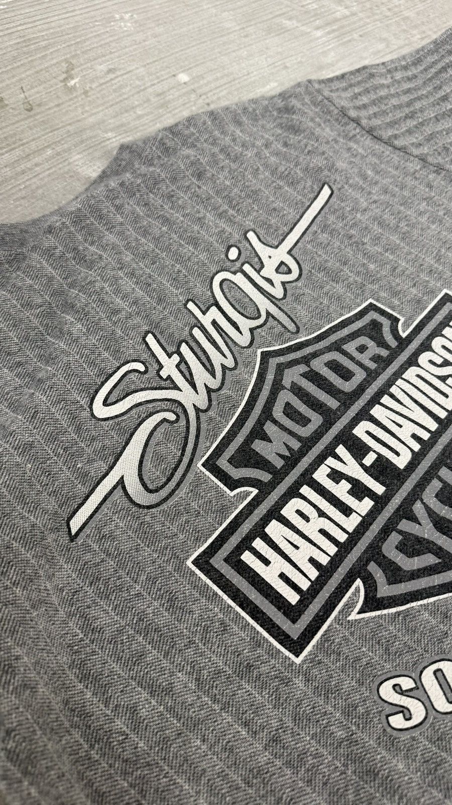 Harley Davidson Harley Davidson Sturgis tee unique grey fabric Size US M / EU 48-50 / 2 - 5 Thumbnail