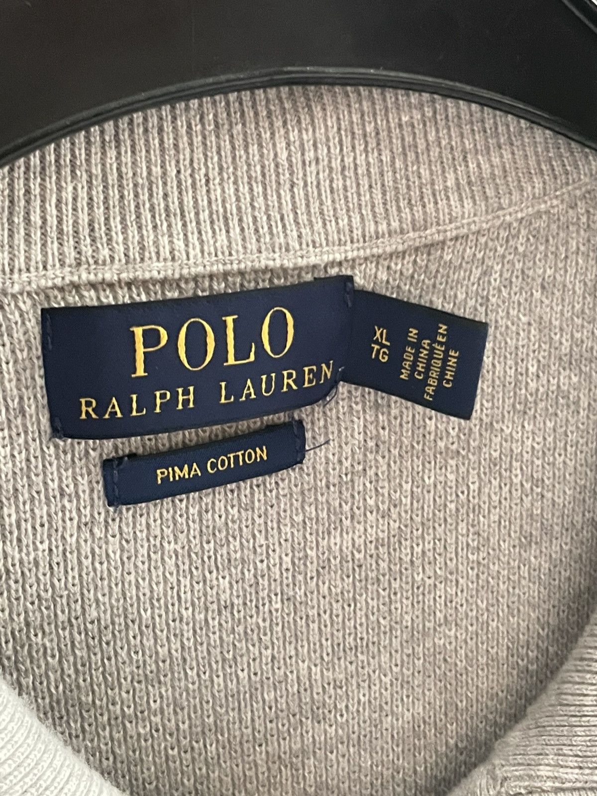 Ralph Lauren × Vintage Polo Ralf Lauren Half Zip Size US XL / EU 56 / 4 - 4 Thumbnail