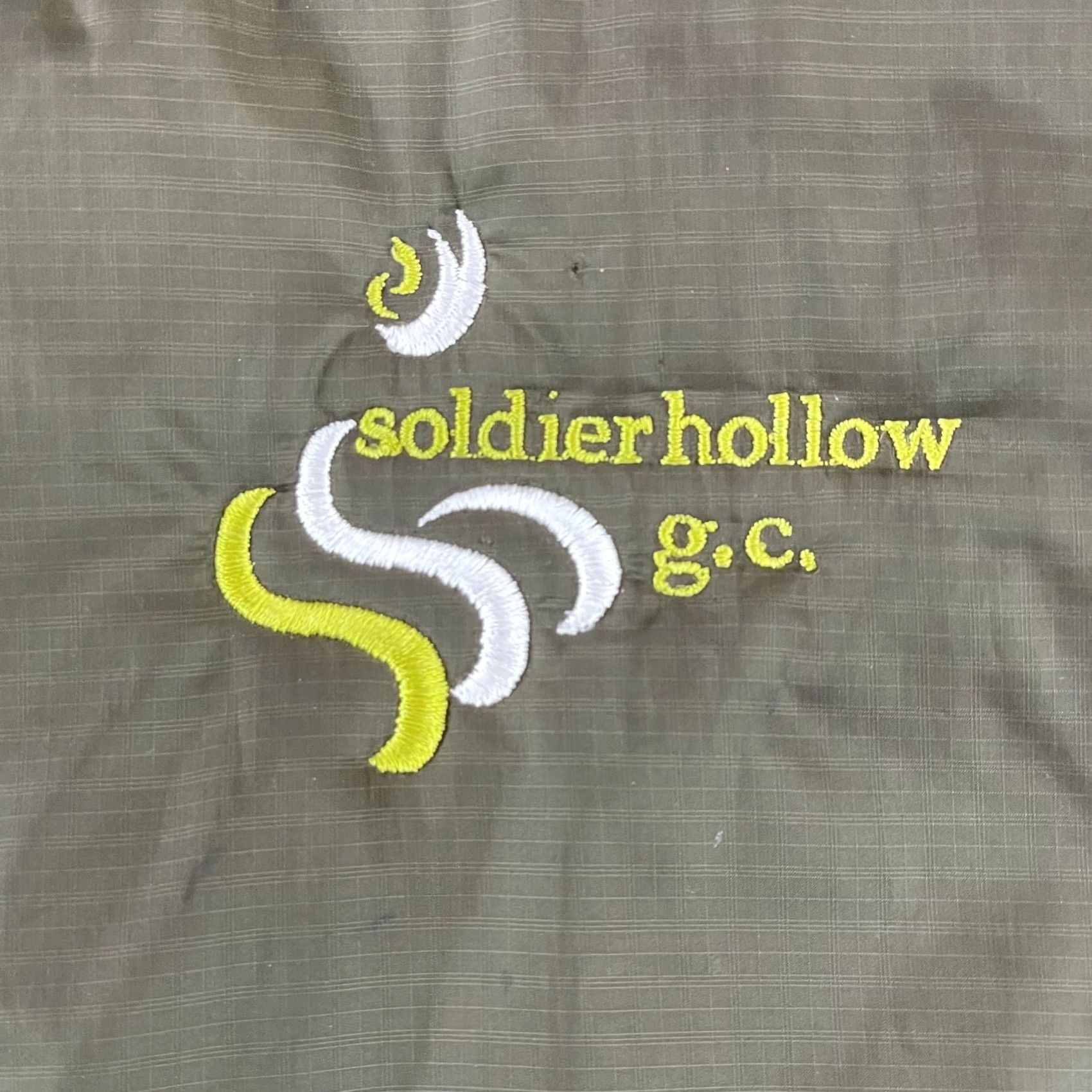 Nike Nike Therma-FIT Golf Vest Men M Green Full Zip Performance Soldier Hollow Golf Course Logo Size US M / EU 48-50 / 2 - 4 Thumbnail