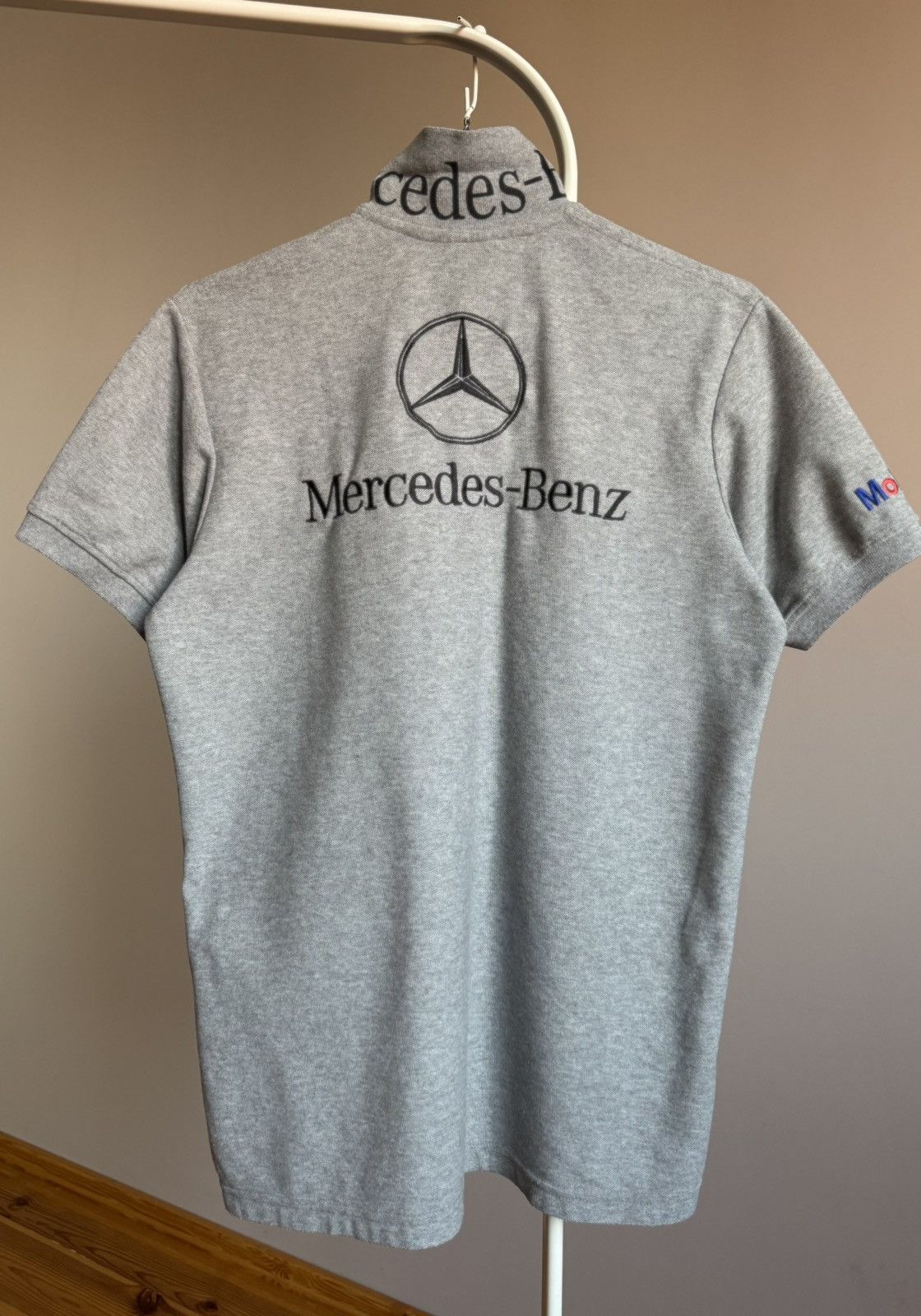 Mercedes-Benz Mercedes Benz Mobil Polo Tshirt Tee Formula F1 Racing Tennis Size US M / EU 48-50 / 2 - 11 Thumbnail