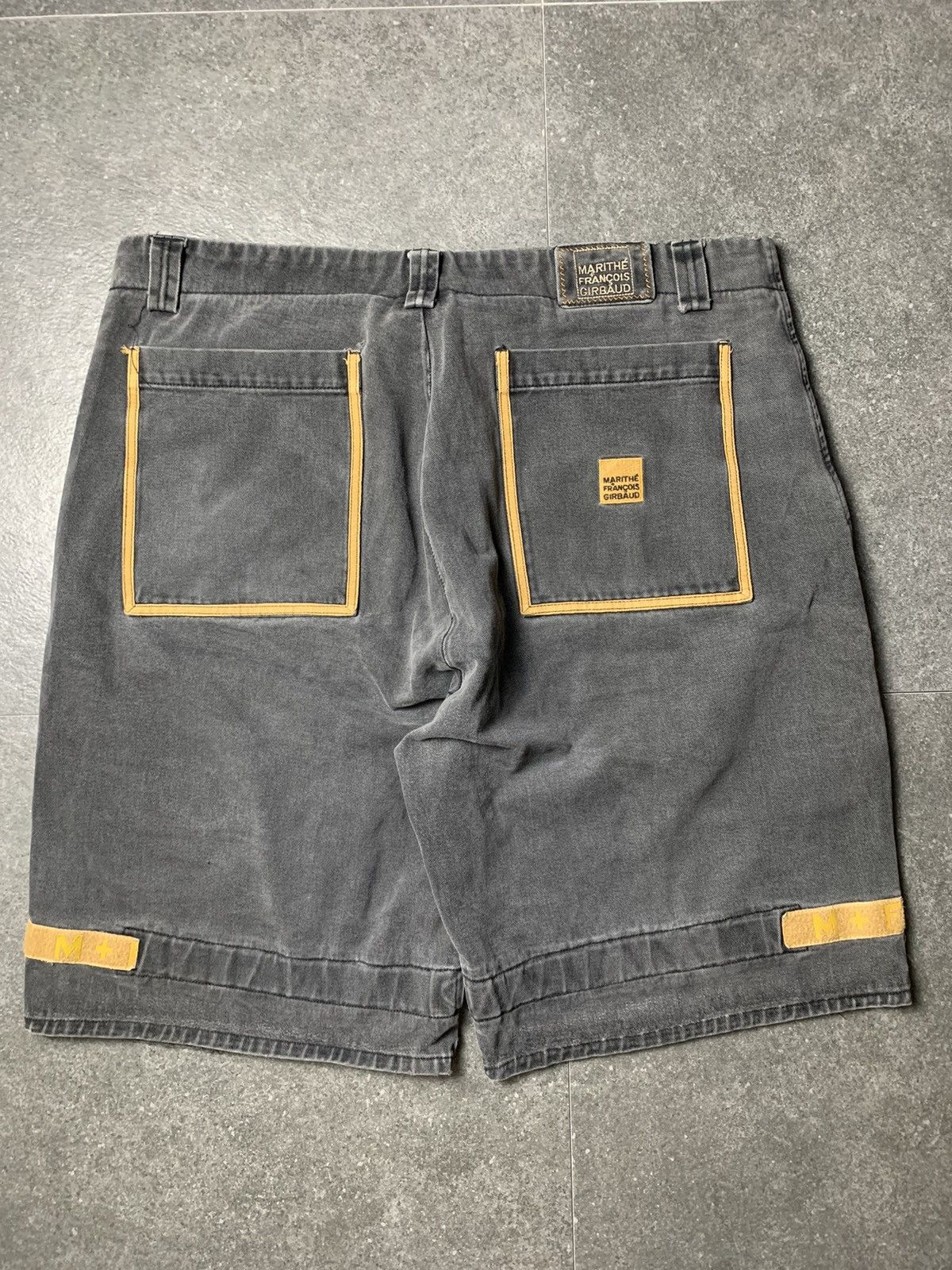 Marithe + Francois Girbaud 2000s Marithe Francois Girbaud Shuttle Tape Jorts Size US 43 - 11 Thumbnail