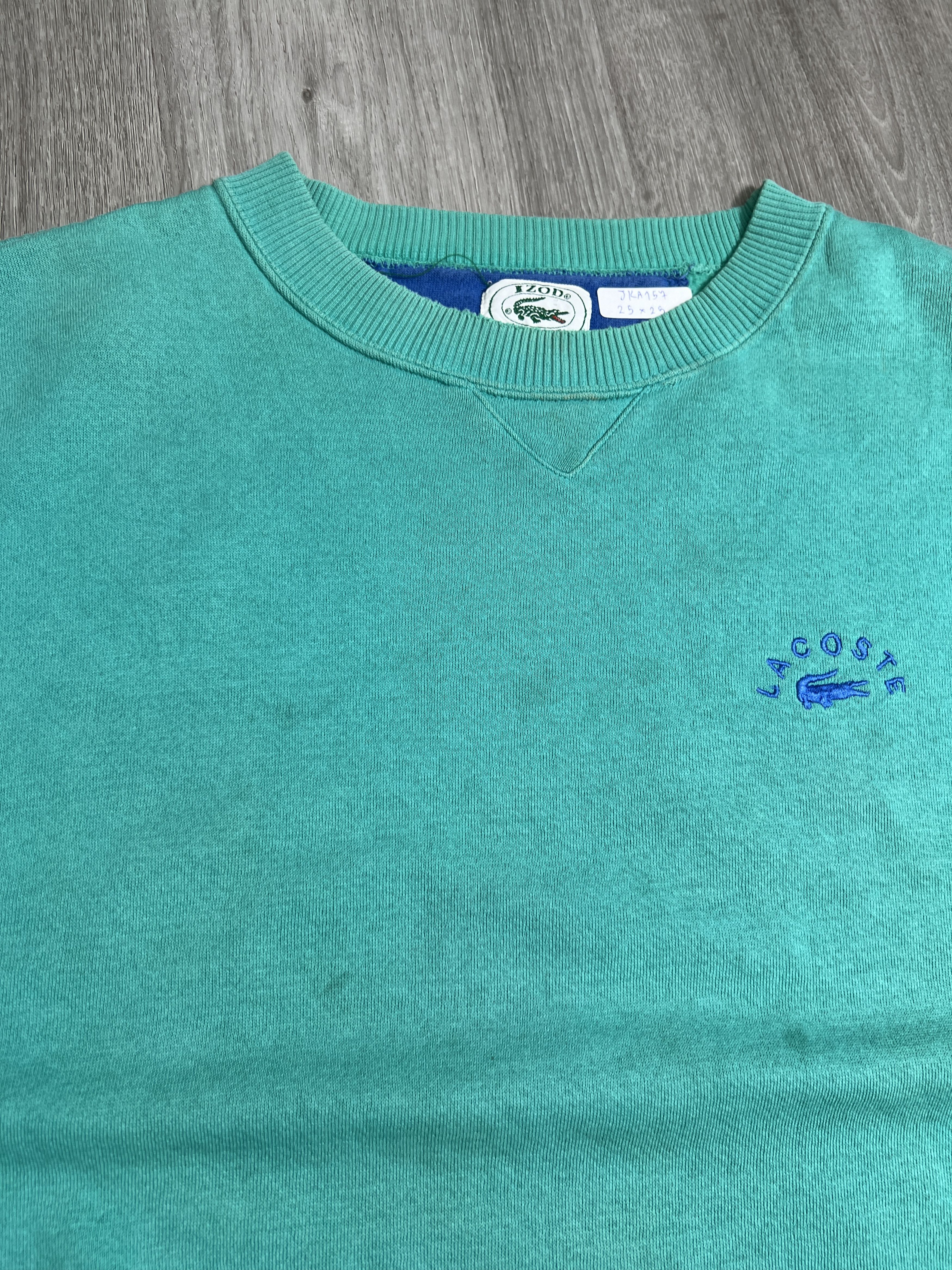 Lacoste VTG Lacoste IZOD Mini Logo Embroidery Sweatshirt (L) JKA157 Size US L / EU 52-54 / 3 - 7 Thumbnail