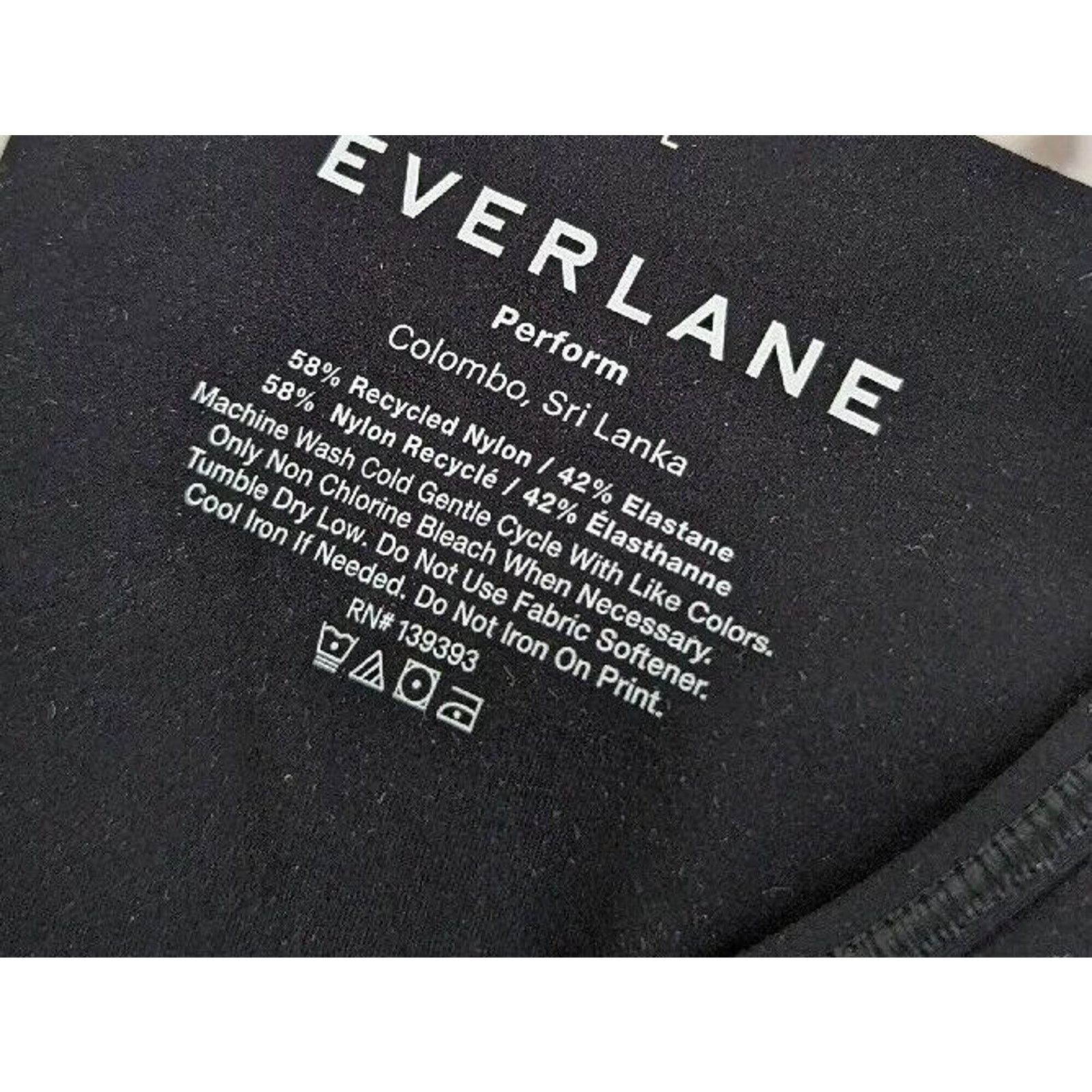 Everlane Everlane Tank Top Womens Small Black Crop The Perform Bra Size S / US 4 / IT 40 - 3 Thumbnail