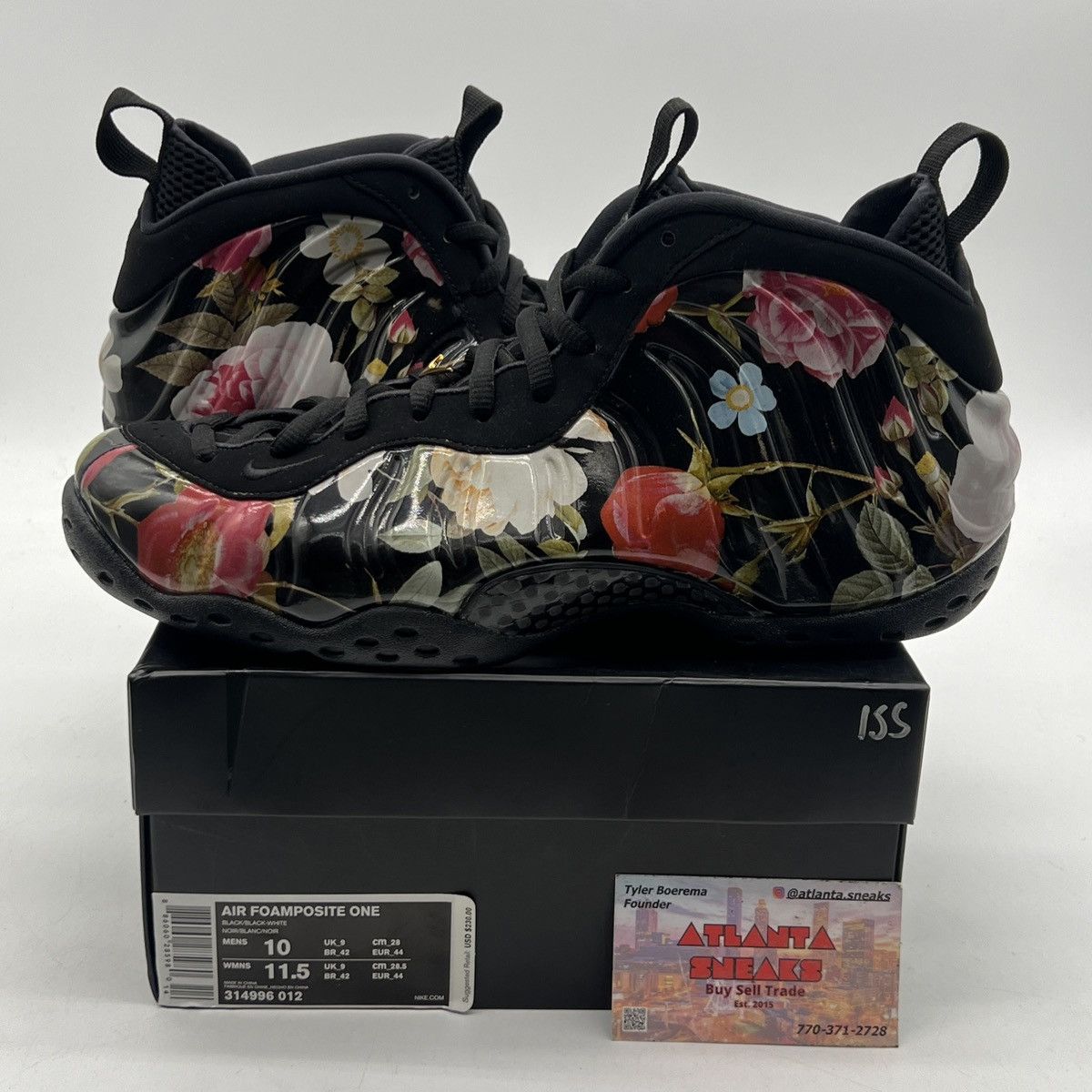 Air Foamposite one floral