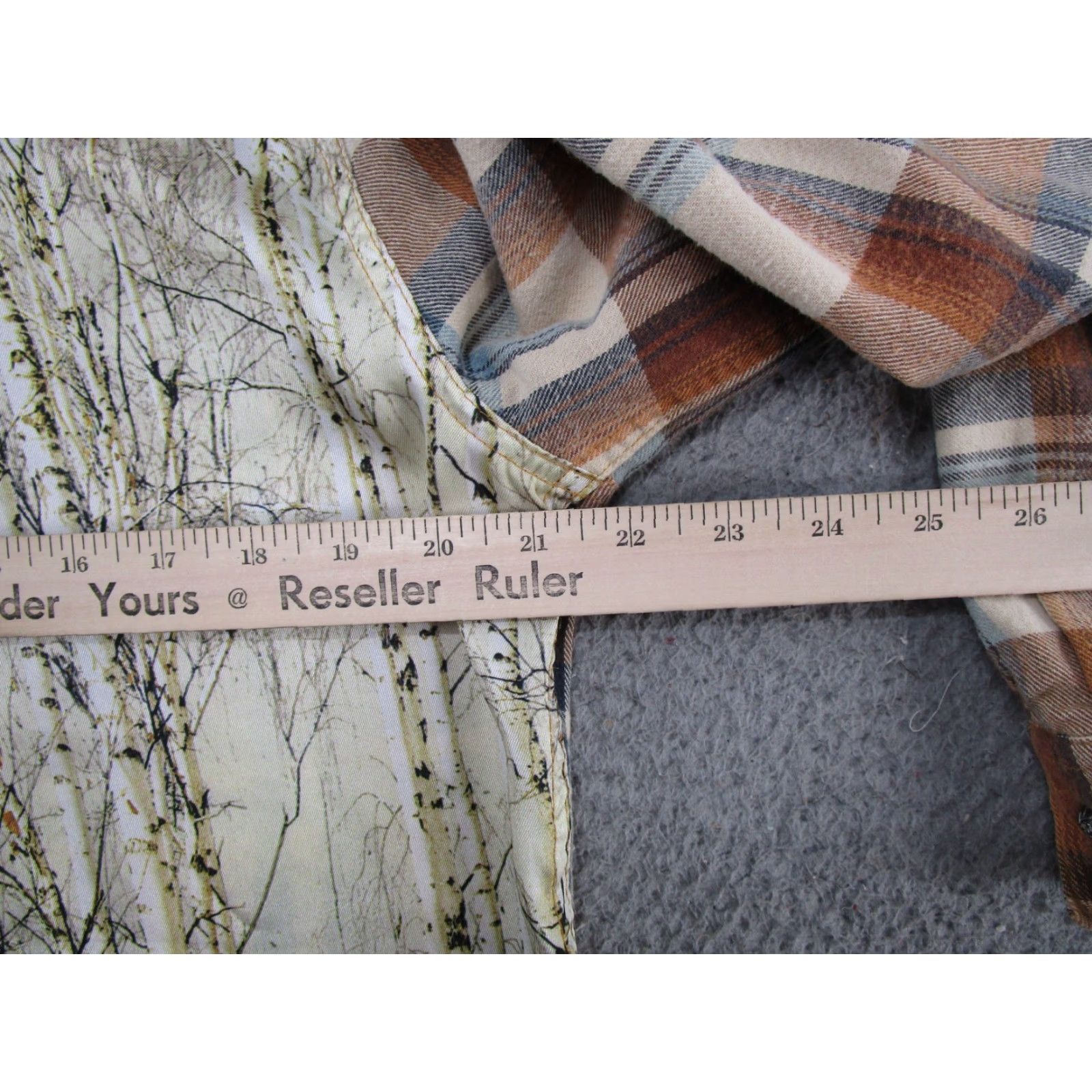 Anthropologie Aratta Silent Journey Plaid Shirt L Multicolor Cotton Linen Rayon Button-Up Long Sleeve Women's Tunic Art Bohemian Western Style Size L / US 10 / IT 46 - 7 Thumbnail