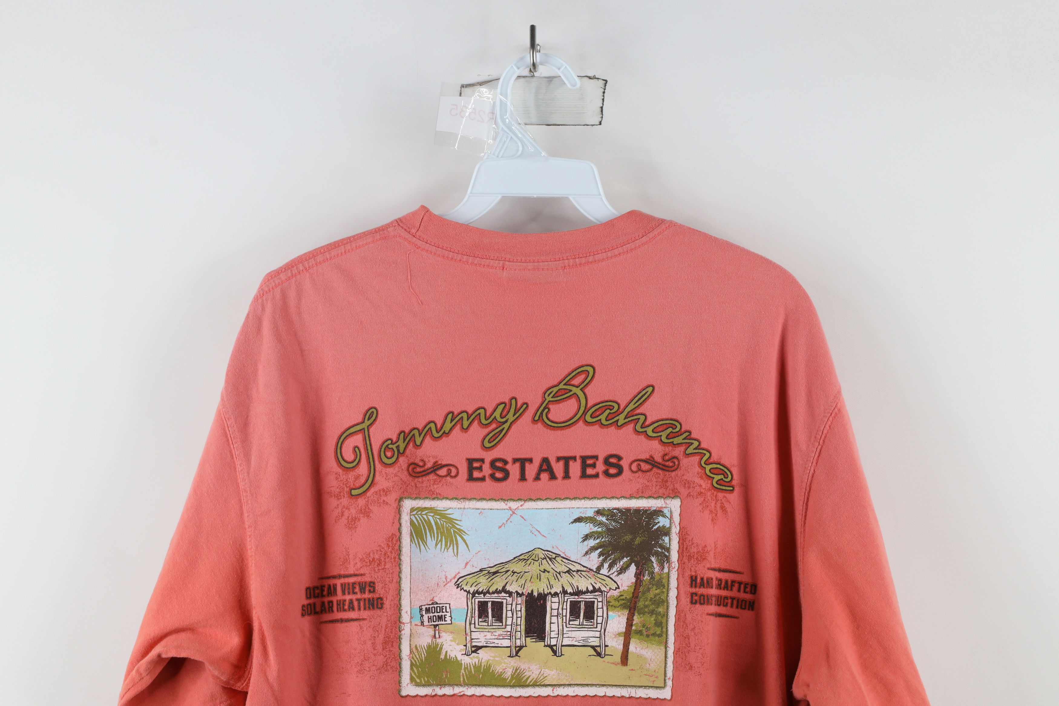 Tommy Bahama × Vintage Vintage Tommy Bahama Estates Spell Out Beach House T-Shirt Size US M / EU 48-50 / 2 - 10 Thumbnail